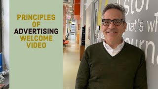 Advertising Principles Welcome Video