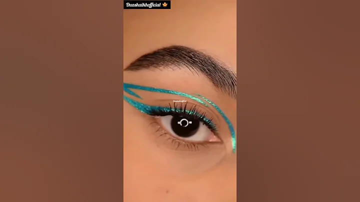 glitter eyeliner 👁️#ytshorts #shorts #duashaikhofficial #youtubeshorts #gliter #eyeliner