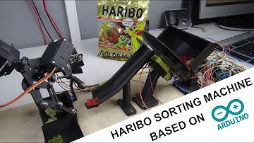 DIY Haribo sorting machine with Arduino