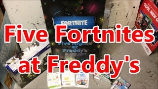 Five Fortnites At Freddys Gamestop Dumpster Dive