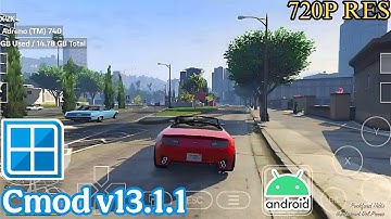 GTA V (Windows) Game on Winlator Cmod V13.1.1 Android | Snapdragon 8gen2