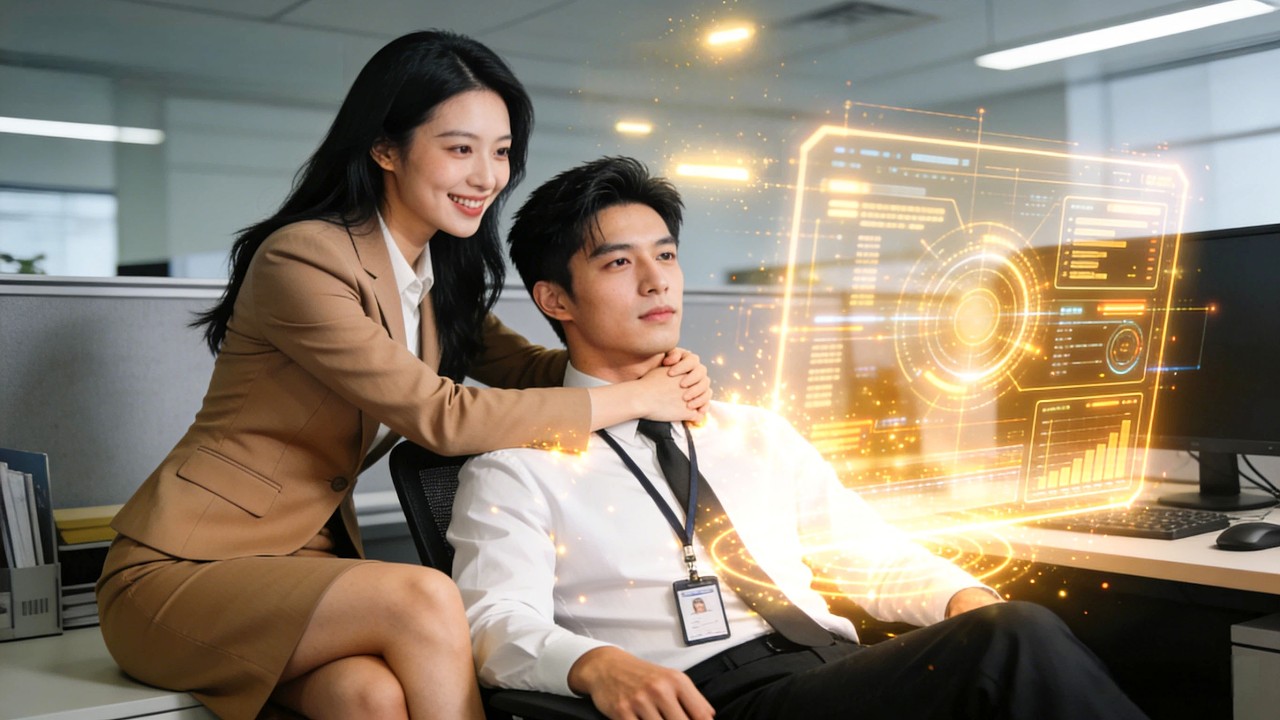 【FULL】Office Slave Gets a 'Slack Off' System,His Trainee is Actually the Boss's Princess!#minidrama