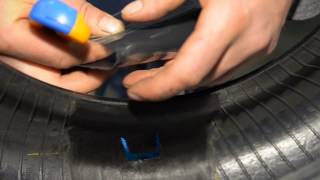ROSSVIK 2 - ремонт бокового пореза термопластырем(Ремонт бокового пореза шины КАМА 175/70 R13 термопластырем R-231., 2015-01-20T11:59:21.000Z)