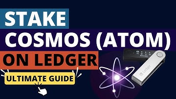 How To Stake Cosmos ATOM On Ledger #CosmosATOM #CosmosCrypto #StakeATOM #StakeATOMLedger #ATOMLedger
