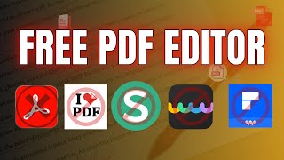 Free PDF Editor In 2024 | Sejda, PDFelements Alternative