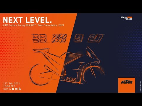 KTM Factory Racing MotoGP Team Presentation 2021