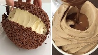 10 Most Satisfying Chocolate Cake Decorating Ideas So Yummy Easy Cake Tutorial Top Yummy