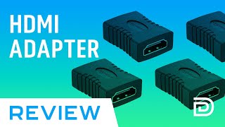 3 X HDMI Female to Female Coupler Extender Adapter Connector F/F HDTV HDCP 1080P HDMI Connector Coupler Adapter ► HDMI Female to Female ◄ Amazon 3 pack HDMI Coupler