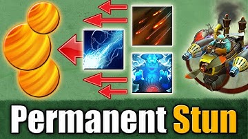 No Cooldown Stun in Ability Draft [Super Broken Combo = Aftershock + Ball Lightning] Dota 2