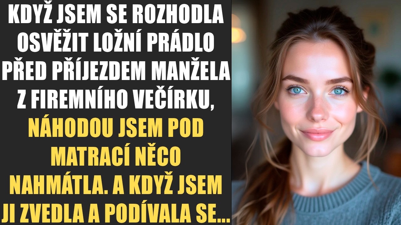 Dneska večer jsem v jeho mobilu našla fotku, která mi zastavila srdce. Napsala jsem mu, ať přijde dřív. A on mi odpověděl. Co mi řekl, mě donutilo udělat něco, co bych před měsícem považovala za...