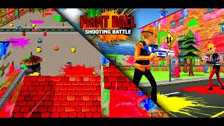 Paint Ball Shooting Battle (Game Play) screenshot 5