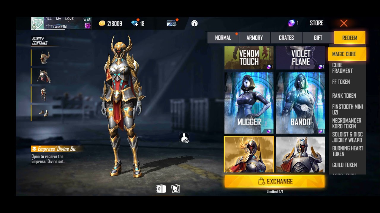 PCT GAMING FF... MAGICCIBE BUNDEL CLAM