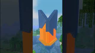 Lava Cast Building In Minecraft