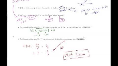2.5 (Math 110) Linear Functions and Models
