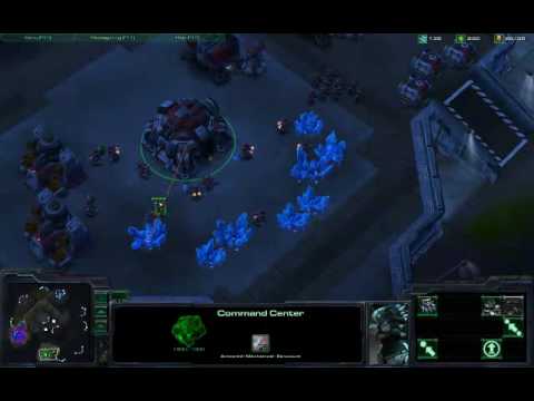 Starcraft 2 Gameplay Terran + Chipmunk