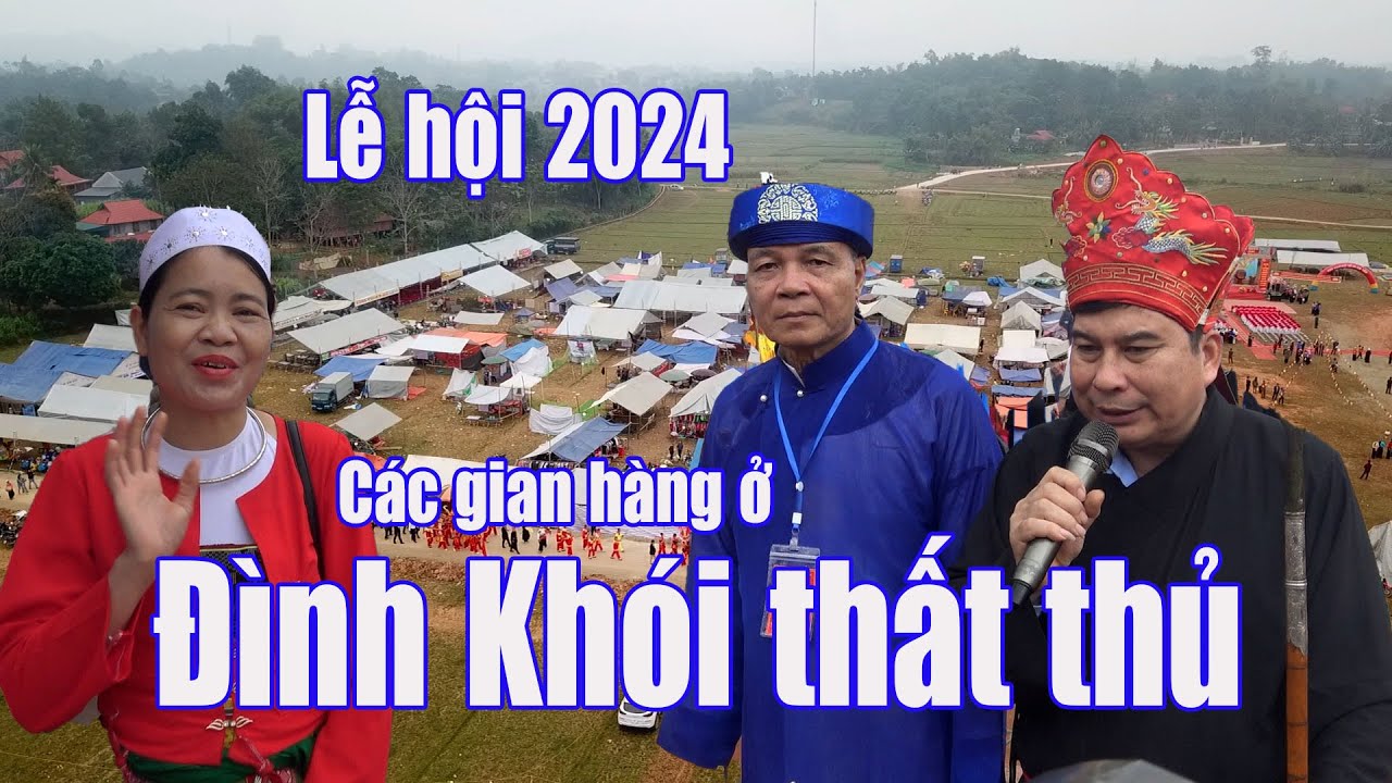 Lễ hội Đình Khói năm 2024 những gian hàng thất thủ