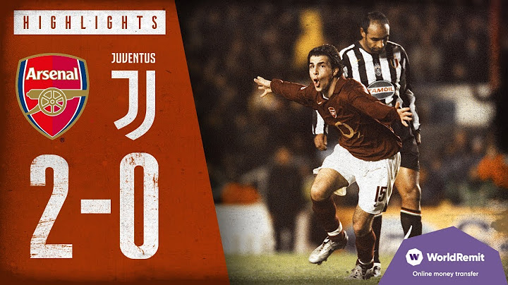 Fabregas & Henry fire us to victory | Arsenal 2-0 Juventus | Highlights | March 28, 2006