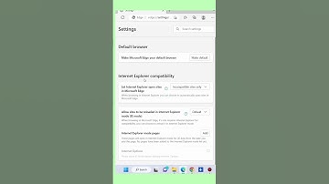 How to Enable Internet Explorer IE Mode in Microsoft Edge