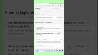 how to enable internet explorer ie mode in microsoft edge