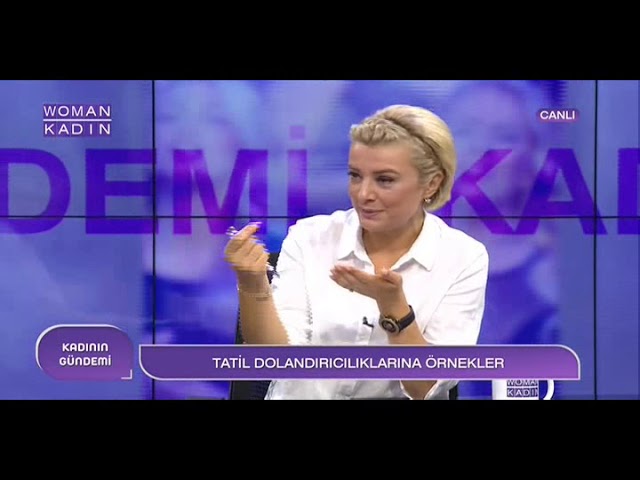 Women TV kadının gündemi Cem Polatoğlu 05 08 2019