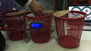 Waste level and GSM module - "Automated Recycle Dustbin System with GSM Module For Waste Management"