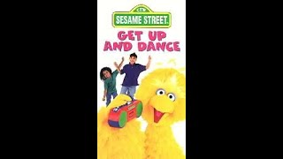 Sesame Street Get Up And Dance 1997 Vhs