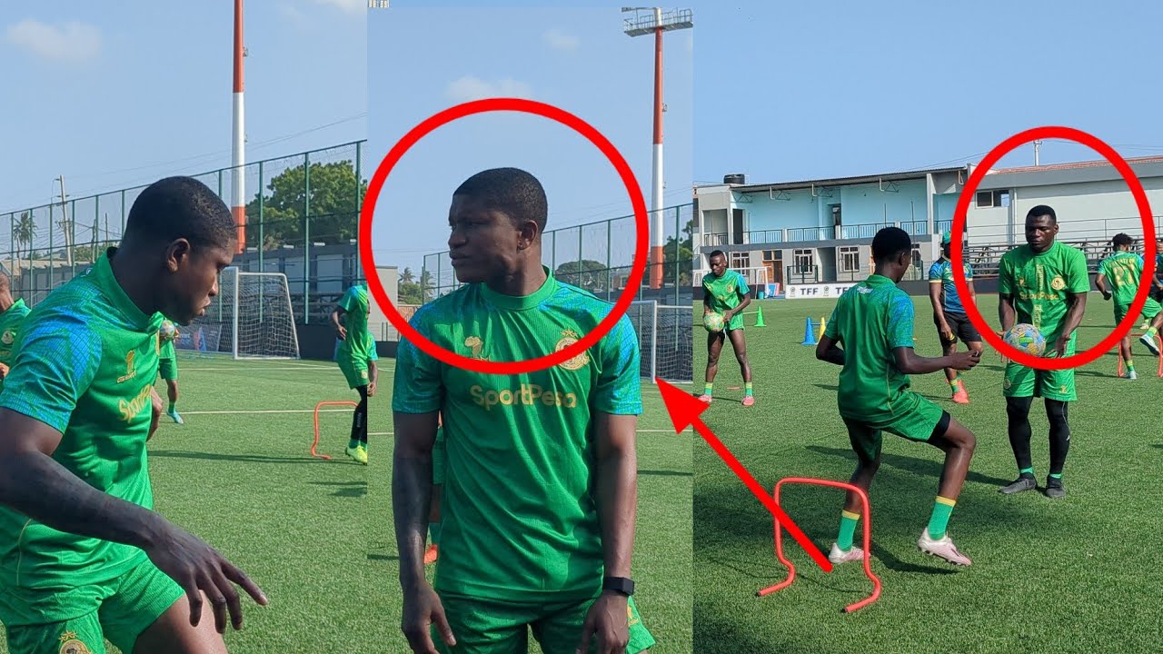 MOTO WA WACHEZAJI WA YANGA OKELLO NA DEPU MAZOEZINI OKELLO ATUPIA BONGE BAO/AHAIDI MAKOMBE JANGWANI 