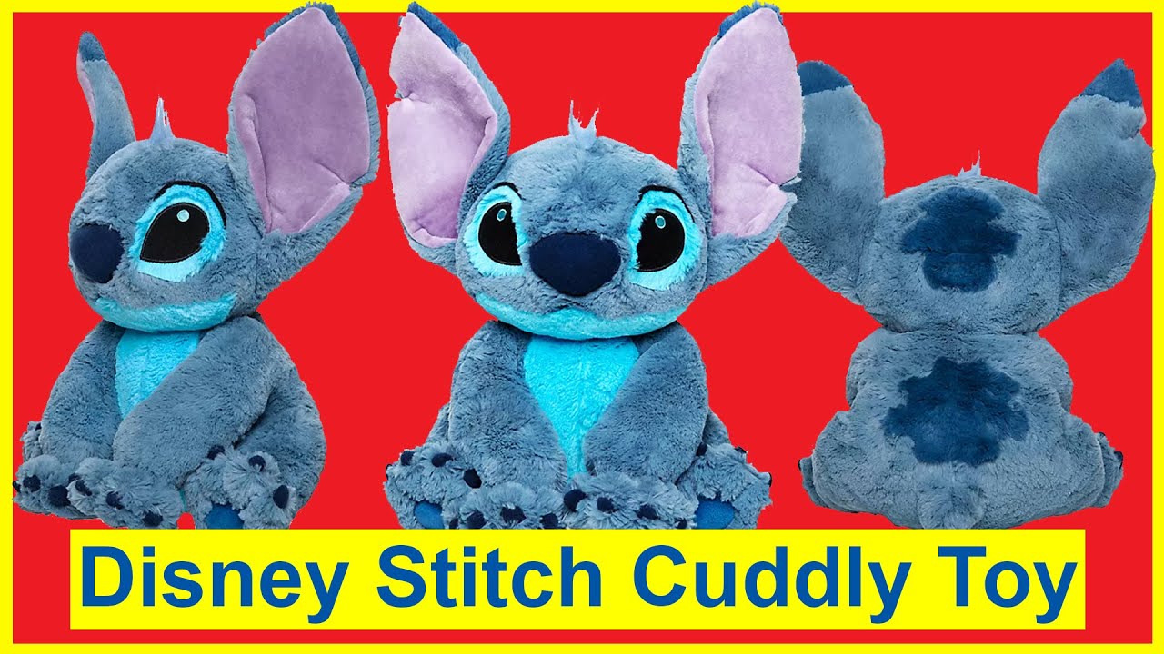 Disney Stitch Plush Toy Alien For Kids (Super Soft) - YouTube