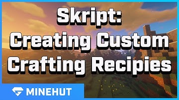 Creating Custom Crafting Recipes With Skript | Minehut 101