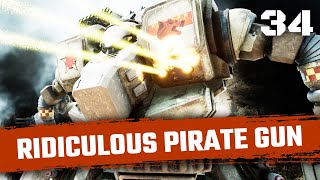 New Mods! And a RIDICULOUS Gun - Mechwarrior 5: Mercenaries Modded | YAML + The Dragon's Gambit 34