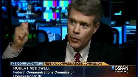 The Communicators: FCC Commissioner Robert McDowell