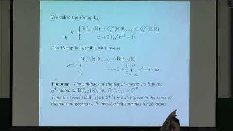 VMVW03 | Prof. Peter Michor | Soliton solutions for the elastic metric on spaces of curves