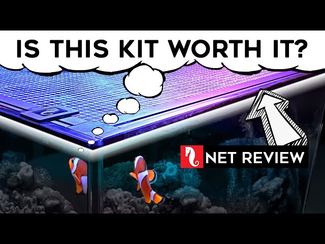 How to Install the Red Sea DIY Aquarium Net Cover Kit - REVIEW 