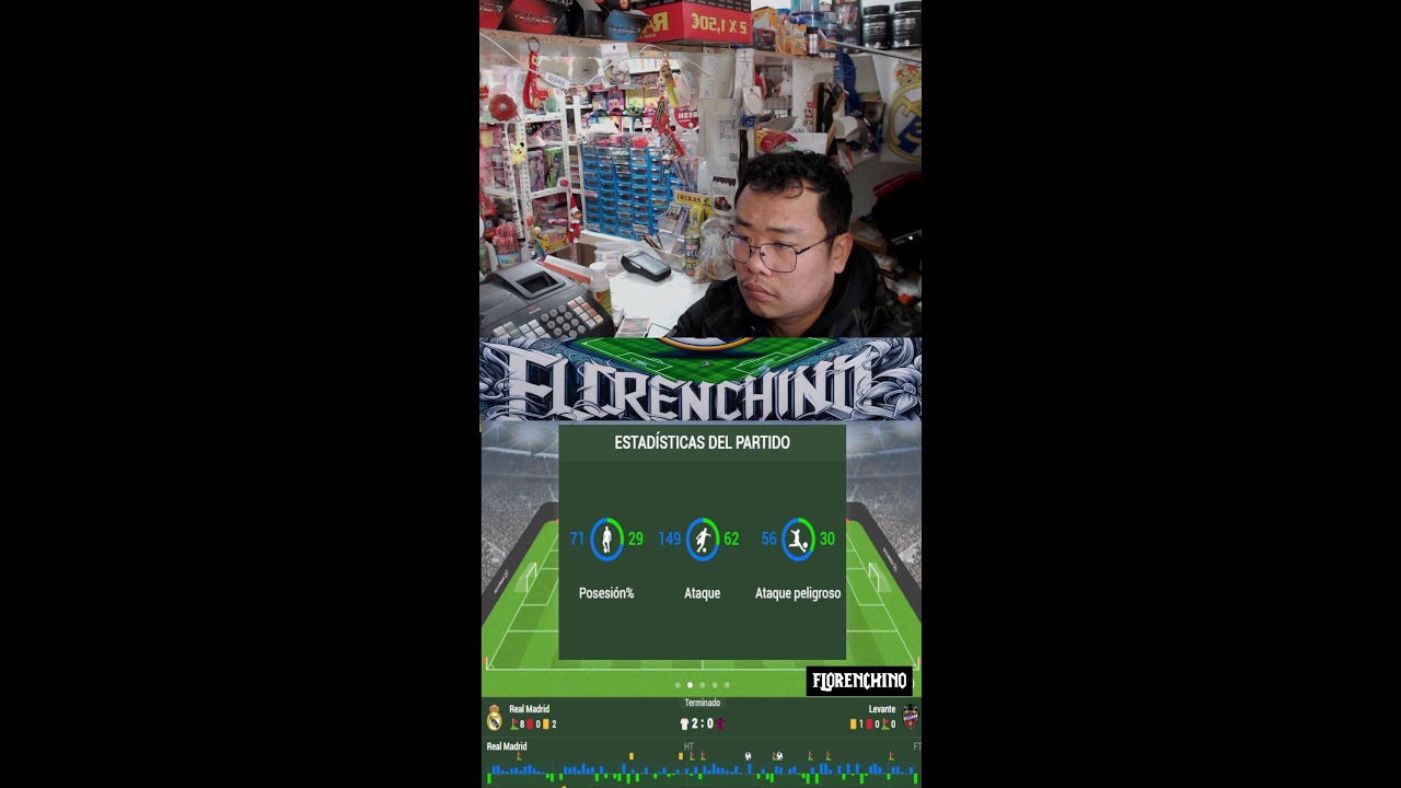 Copa Del Rey  Trabajando Y Jugando  (Sin🎧)   El Chino Mas Madridista