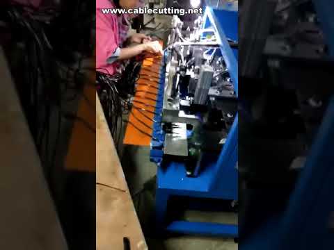 Wire Stripping Twisting Tinning Cutting Machine | Automated Wire Processing System