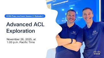 CCNA Prep: Advanced ACL Exploration