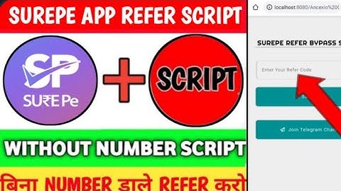 SurePe App Coin Adder Script || SurePe App Refer Script || New Earning App Today ||Earn With Khushi