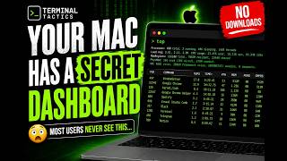 Your Mac Has a Hidden Dashboard (No One Talks About This)