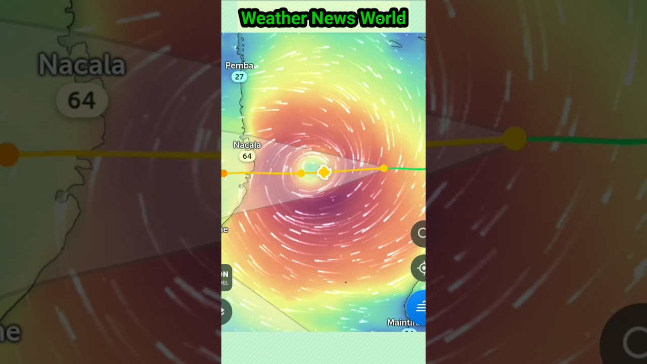 Cyclone Jude hit in Mozambique on 57 kmph |Update Cyclone News Today #mozambique
