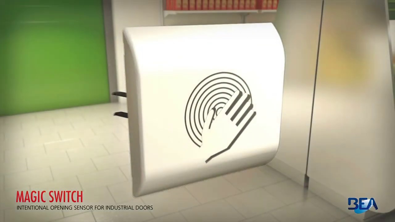 GLOBAL ACCESS - Magic Switch Contactless Automatic Door Sensor - YouTube