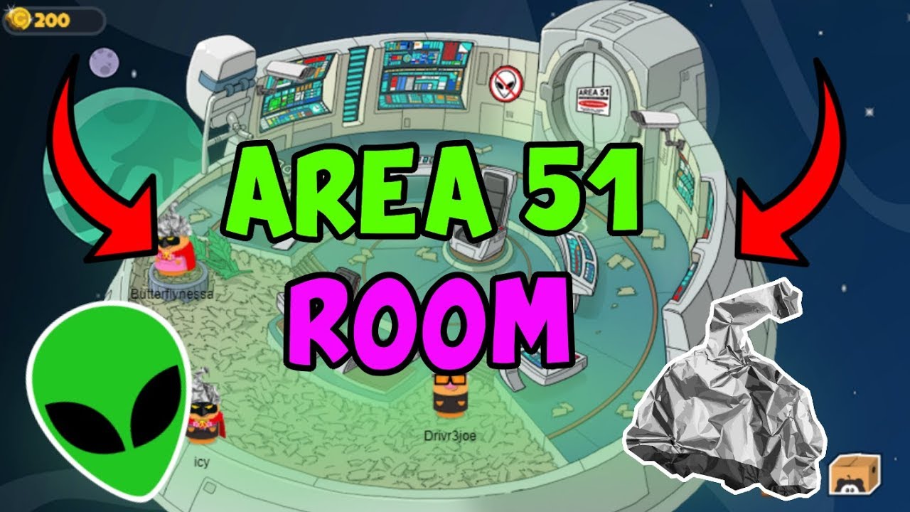Box Critters - Area 51 Room Tutorial! - YouTube