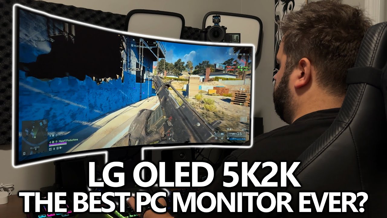 LG UltraGear OLED 5k2k Showcase - The Best Gaming Monitor? (LG