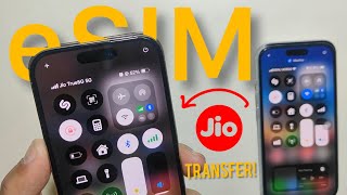 📲Transfer Jio eSIM🛜| From iPhone📱to iPhone📱| Easiest way | Within 5 minutes✅ screenshot 4