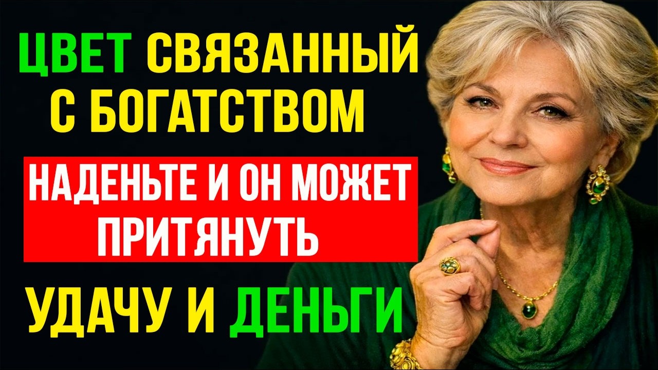 Прощай, бедность Носите этот цвет — говорят, что деньги начинают приходить