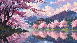 Cherry Blossom In Japan  Lofi Hip Hop for Relaxation  | HaHeeMi AI Studio