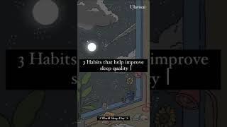 3 habits that improves sleep quality ✨ #sleep #mentalhealth #psychology #tamil