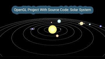 OpenGL - Project Demo with source code - Solar System