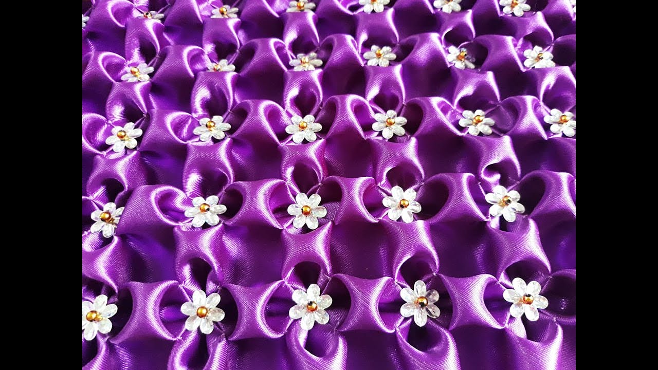 ผังหมอน/สอนวิธีเย็บ/วิธีจับจีบหมอนอิงลายสม๊อค(Smocking Pattern/Smocked Pillow)