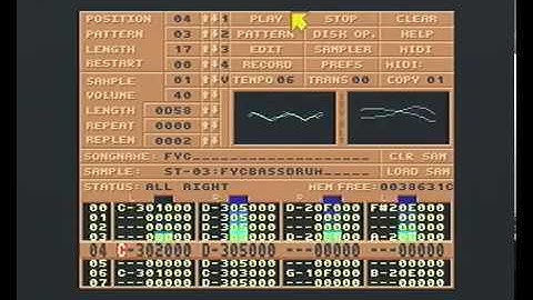 Fine Young Cannibals - She Drives Me Crazy - Atari ST Noisetracker mod