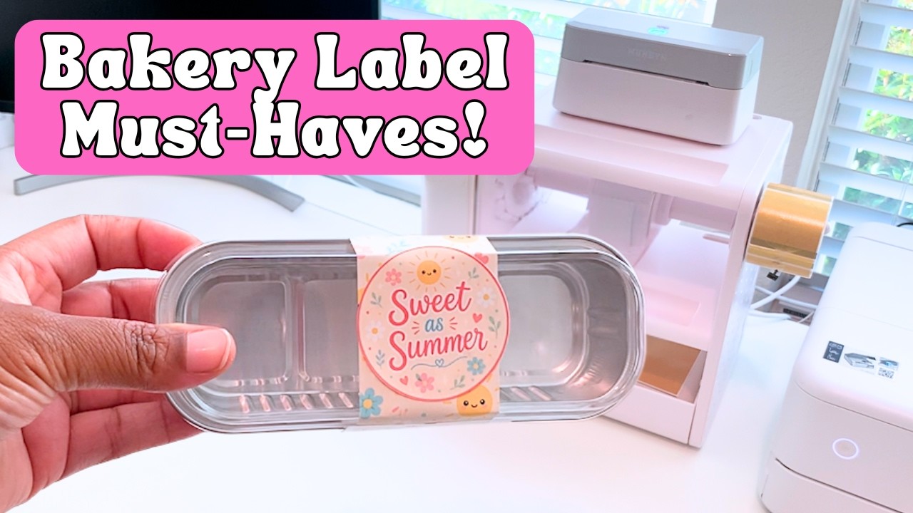 My Must Have Setup for Professional Bakery Labels at Home with Munbyn